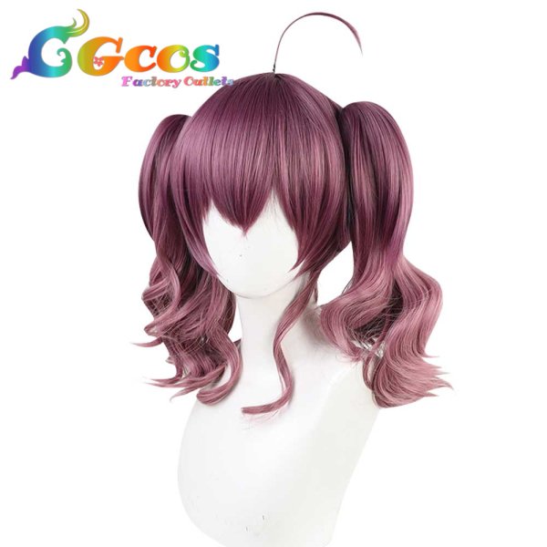 画像2: D4DJ ウィッグ 大鳴門むに コスプレ衣装 (2)