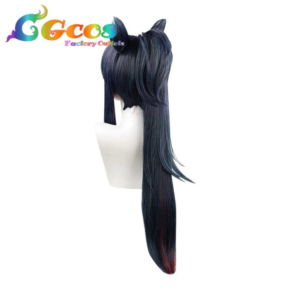 画像4: アークナイツ ウィッグ テキサス コスプレ衣装 (4)