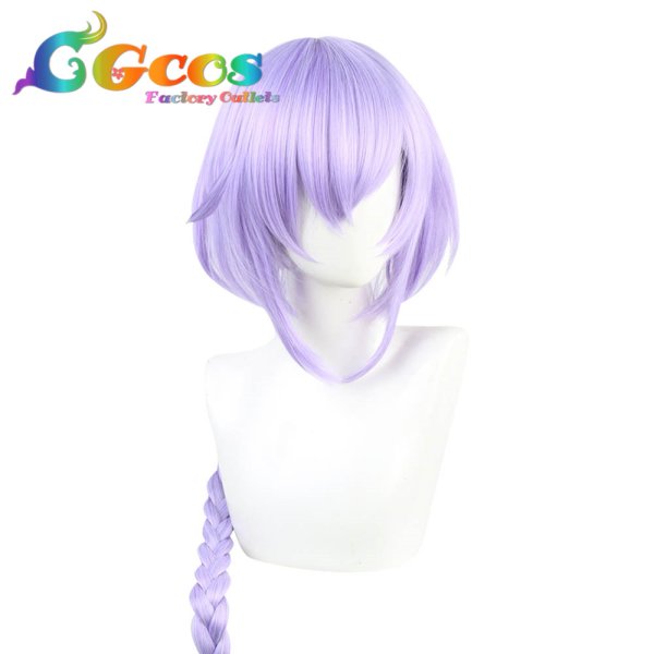 画像3: 原神 げんしん ウィッグ 七七 コスプレ衣装 (3)