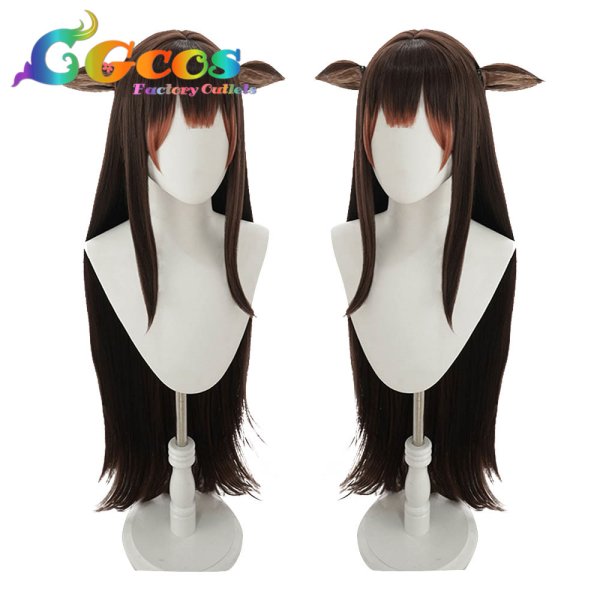 画像2: アズールレーン ウィッグ 樫野 コスプレ衣装 (2)