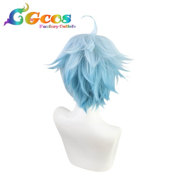 画像3: 原神 げんしん ウィッグ 重雲 チョウウン コスプレ衣装 (3)