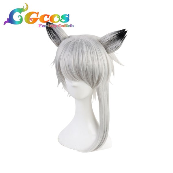 画像3: アークナイツ ウィッグ アオスタ Aosta コスプレ衣装 (3)