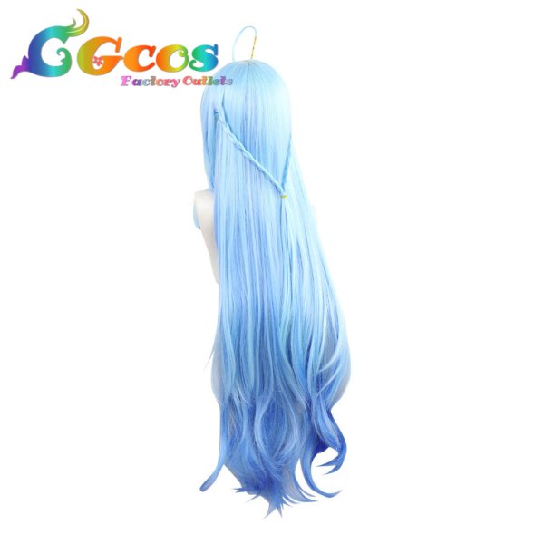 画像2: バーチャルYouTuber VTuber ウィッグ 雪花ラミィ コスプレ衣装 (2)