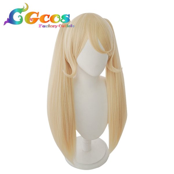 画像2: スーパーダンガンロンパ2 さよなら絶望学園 ウィッグ 西園寺日寄子 コスプレ衣装 (2)