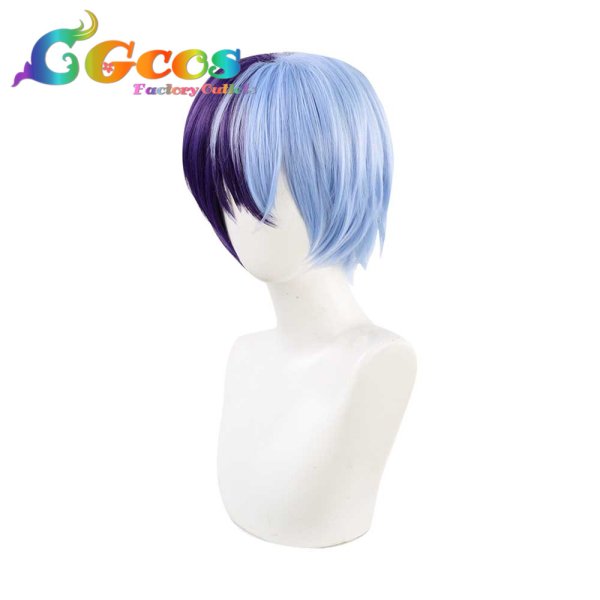 画像3: プロジェクトセカイ カラフルステージ!feat.初音ミク ウィッグ 青柳冬弥 コスプレ衣装 (3)