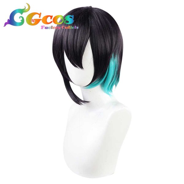 画像2: バーチャルYouTuber VTuber ウィッグ 黛灰 コスプレ衣装 (2)