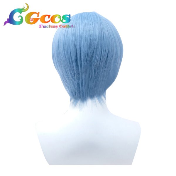 画像4: 新世紀エヴァンゲリオン ウィッグ 綾波レイ コスプレ衣装 (4)