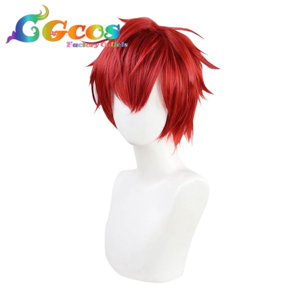 画像2: あんさんぶるスターズ! ウィッグ 天城一彩 コスプレ衣装 (2)