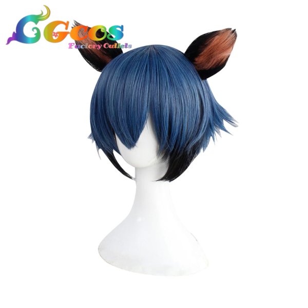 画像2: BNA ビー・エヌ・エー ウィッグ 影森みちる コスプレ衣装 (2)