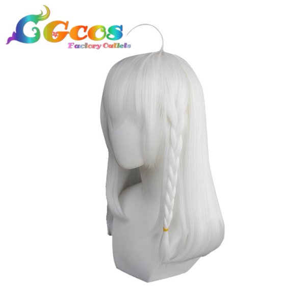 画像3: バーチャルYouTuber VTuber ウィッグ 白上フブキ コスプレ衣装 (3)
