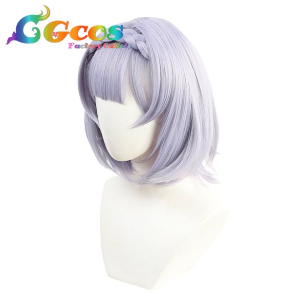 画像3: 原神 げんしん ウィッグ ノエル コスプレ衣装 (3)