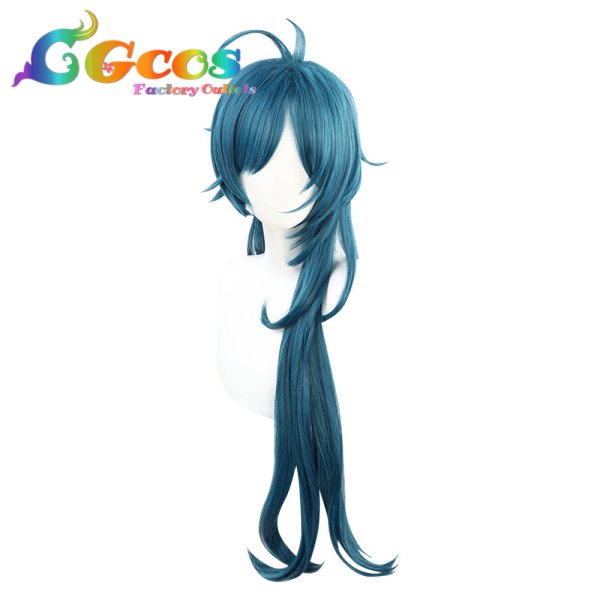 画像2: 原神 げんしん ウィッグ ガイア コスプレ衣装 (2)