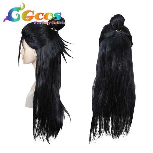 画像3: 呪術廻戦 ウィッグ 夏油傑 コスプレ衣装 (3)