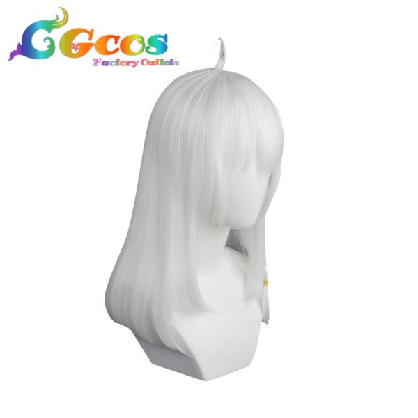 画像2: バーチャルYouTuber VTuber ウィッグ 白上フブキ コスプレ衣装 (2)