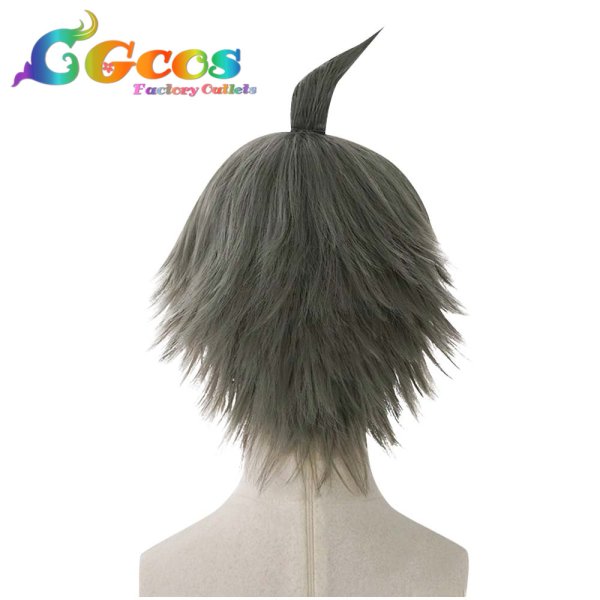 画像3: スーパーダンガンロンパ2 さよなら絶望学園 ウィッグ 日向創 コスプレ衣装 (3)