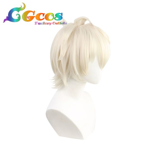 画像3: 原神 げんしん ウィッグ ベネット コスプレ衣装 (3)