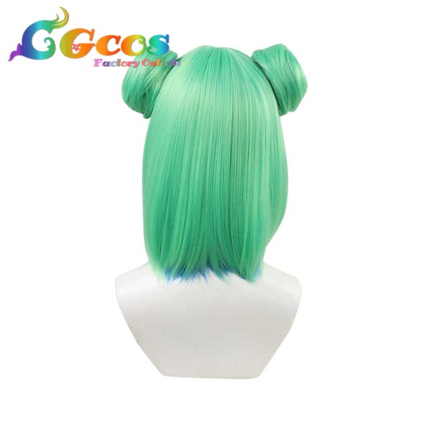 画像4: バーチャルYouTuber VTuber ウィッグ 潤羽るしあ コスプレ衣装 (4)