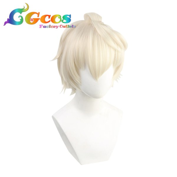 画像2: 原神 げんしん ウィッグ ベネット コスプレ衣装 (2)