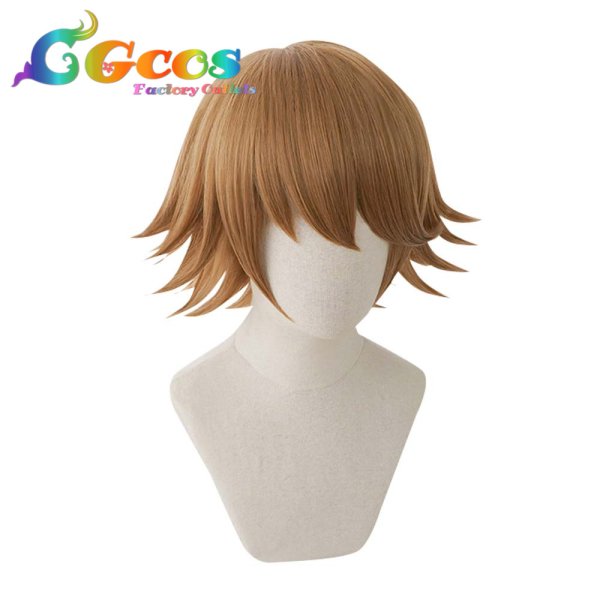 画像2: ダンガンロンパ 希望の学園と絶望の高校生 ウィッグ 不二咲千尋 コスプレ衣装 (2)