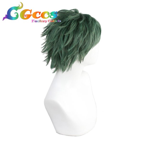 画像3: ハーツラビュル寮 運動着 副寮長 トレイ・クローバー ウィッグ コスプレ衣装 (3)