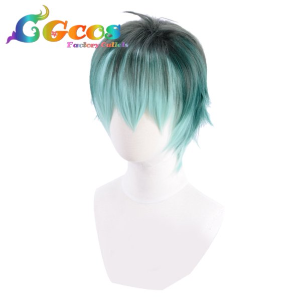 画像2: ヒプノシスマイク ウィッグ 白膠木簓 コスプレ衣装 (2)