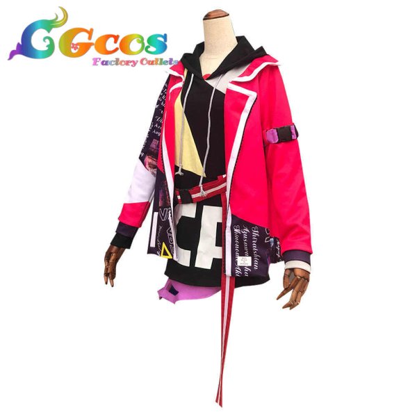 画像2: プロジェクトセカイ カラフルステージ!feat.初音ミク CHILDREN RECORD チルドレンレコード 白石杏 コスプレ衣装 (2)