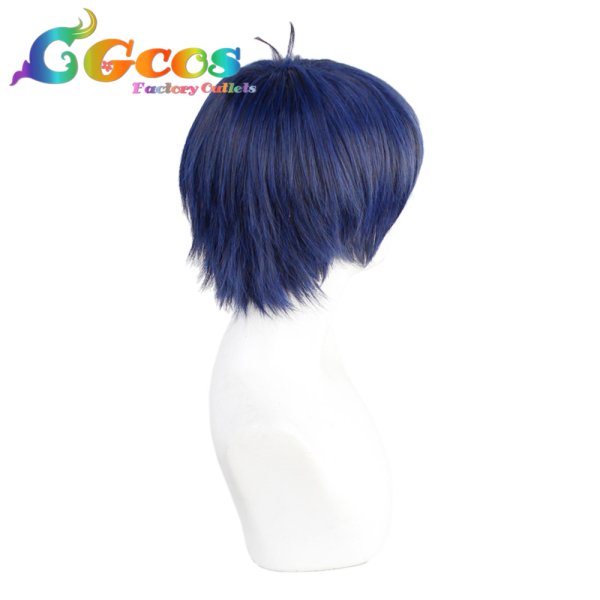 画像2: ハーツラビュル寮 1年生 デュース・スペード ウィッグ コスプレ衣装 (2)