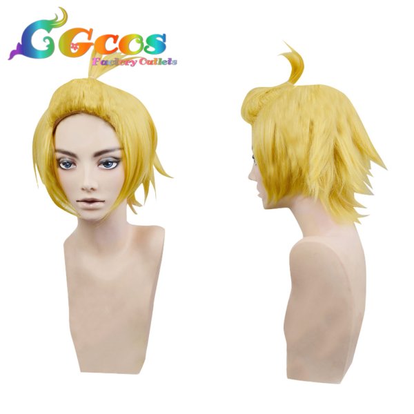 画像2: 炎炎ノ消防隊 ウィッグ アーサー・ボイル 騎士 コスプレ衣装 (2)