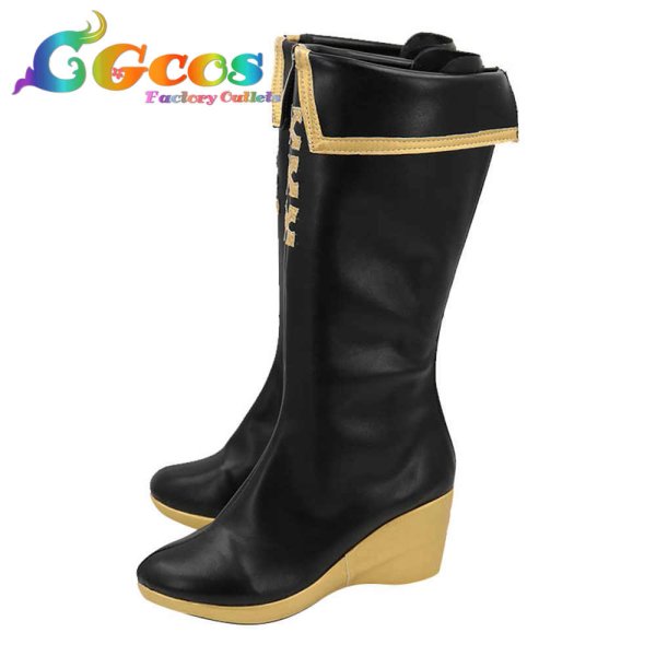 画像2: バーチャルYouTuber VTuber コスプレ靴 ミア・ルーニス MiaRunis コスプレブーツ コスプレ衣装 (2)