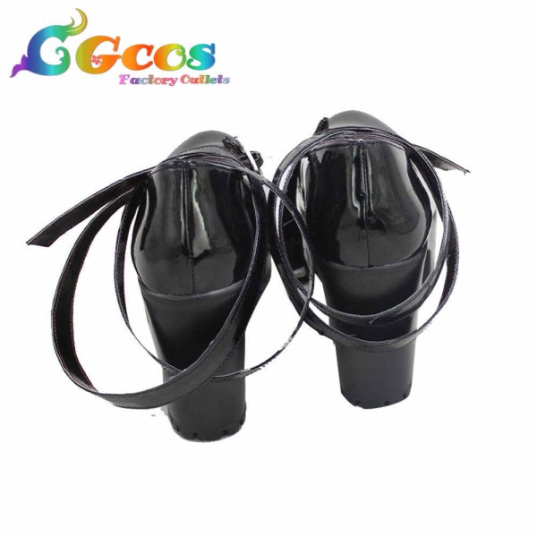 画像2: ハピメア コスプレ靴 内藤舞亜 コスプレブーツ コスプレ衣装 (2)