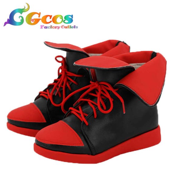 画像2: ブルーアーカイブ コスプレ靴 美甘ネル コスプレブーツ コスプレ衣装 (2)