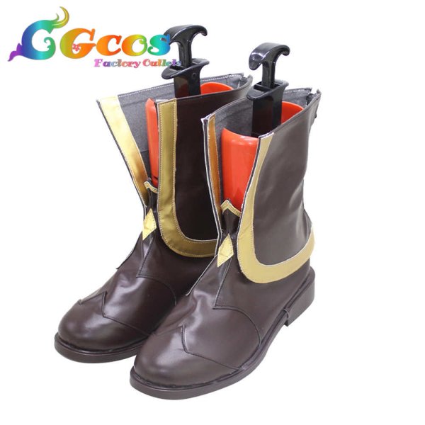 画像2: 魔女の旅々 コスプレ靴 アムネシア コスプレブーツ コスプレ衣装 (2)