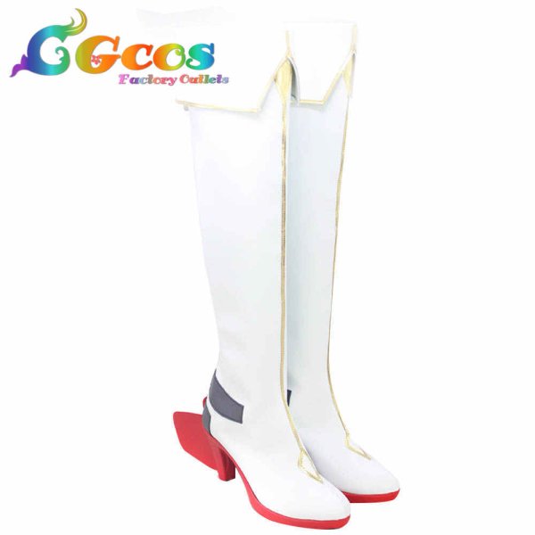 画像2: アズールレーン コスプレ靴 ロドニー Rodney コスプレブーツ コスプレ衣装 (2)