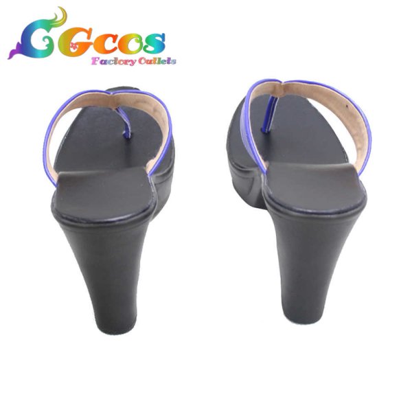 画像3: 東方Project コスプレ靴 西行寺幽々子 東方妖々夢 コスプレブーツ コスプレ衣装 (3)