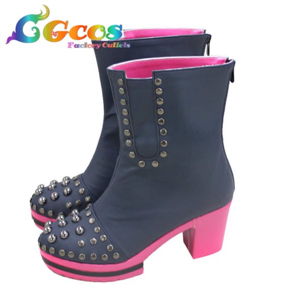 画像2: Paradox Live パラライ コスプレ靴 Anne Faulkner アン・フォークナー 2期 コスプレブーツ コスプレ衣装 (2)