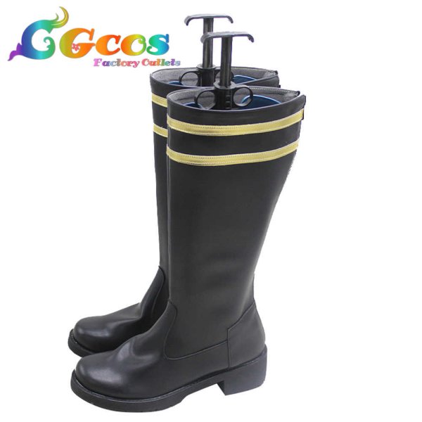 画像2: ツキウタ。 コスプレ靴 睦月始 アイドル衣装 コスプレブーツ コスプレ衣装 (2)