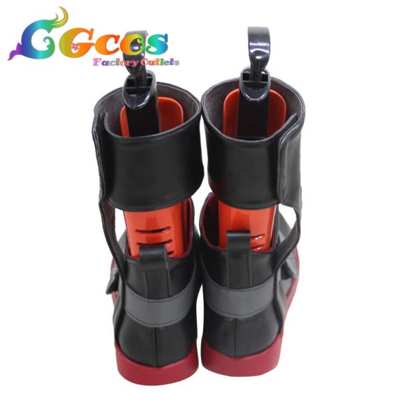 画像3: バーチャルYouTuber VTuber コスプレ靴 葛葉 くずは ChroNoiR2周年記念 常夏★スカイスクレイパー コスプレブーツ コスプレ衣装 (3)