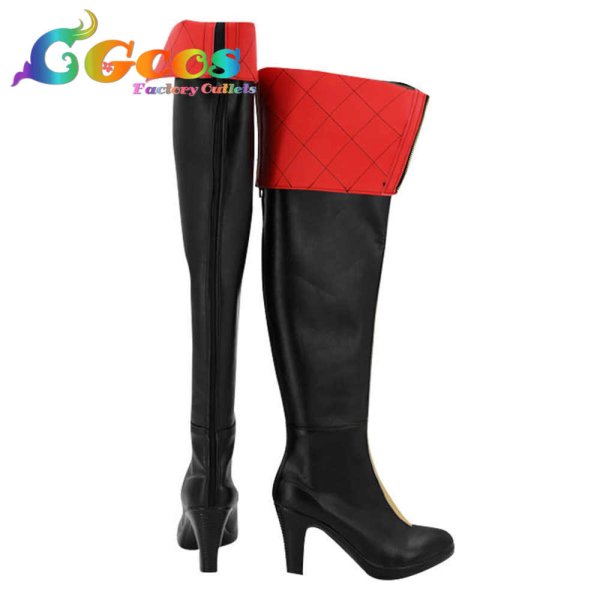 画像3: バーチャルYouTuber VTuber コスプレ靴 宝鐘マリン 100万人記念衣装 コスプレブーツ コスプレ衣装 (3)