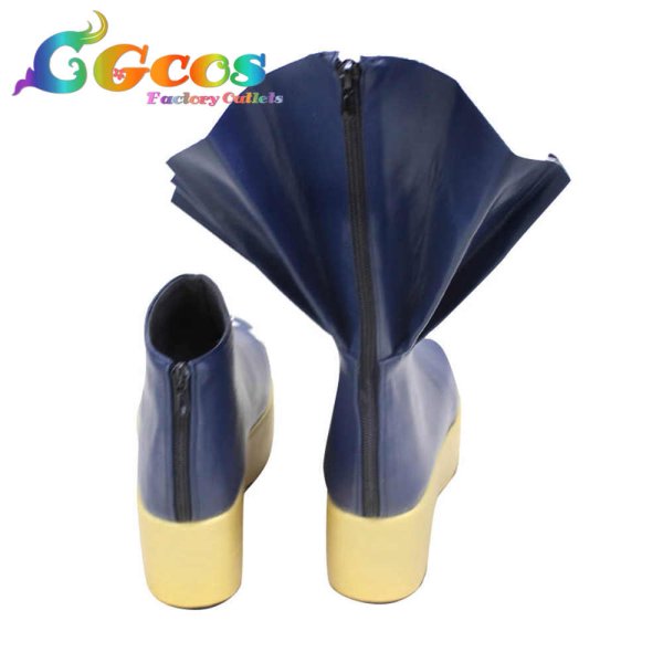 画像3: バーチャルYouTuber VTuber コスプレ靴 星街すいせい 1stソロライブ衣装 コスプレブーツ コスプレ衣装 (3)