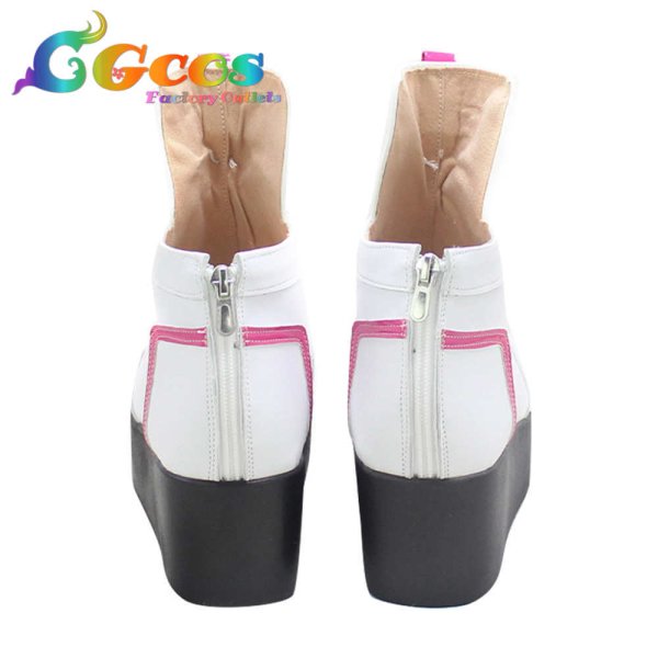 画像3: バーチャルYouTuber VTuber コスプレ靴 渡会雲雀 コスプレブーツ コスプレ衣装 (3)