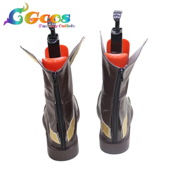 画像3: 魔女の旅々 コスプレ靴 アムネシア コスプレブーツ コスプレ衣装 (3)