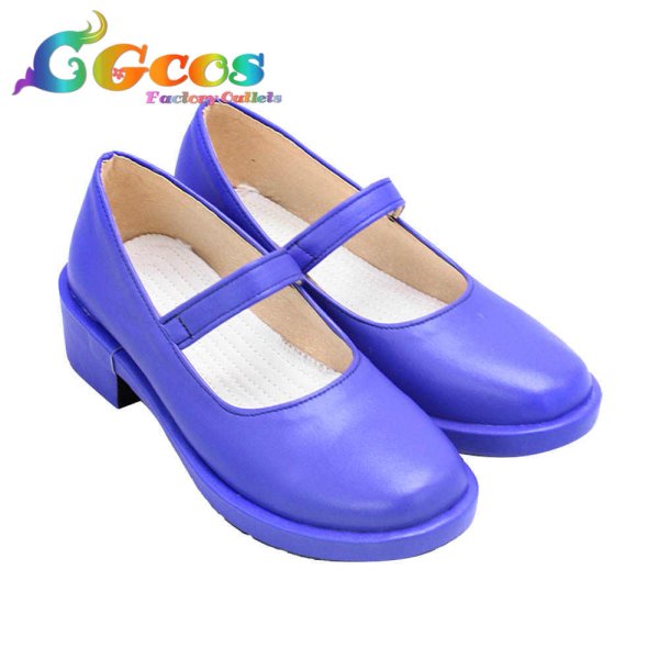 画像2: バーチャルYouTuber VTuber コスプレ靴 勇気ちひろ コスプレブーツ コスプレ衣装 (2)