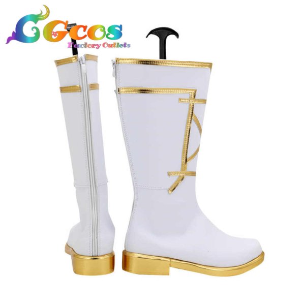 画像3: 閃乱カグラ コスプレ靴 斑鳩 コスプレブーツ コスプレ衣装 (3)