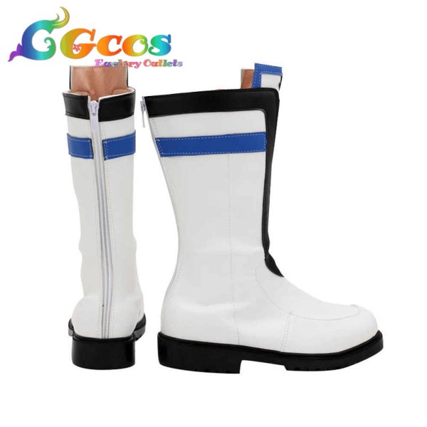 画像3: あんさんぶるスターズ! コスプレ靴 深海奏汰 追憶*流星の篝火 コスプレブーツ コスプレ衣装 (3)