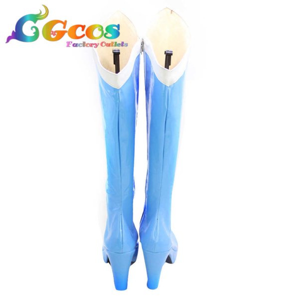 画像3: 美少女戦士セーラームーン コスプレ靴 水野亜美 コスプレブーツ コスプレ衣装 (3)