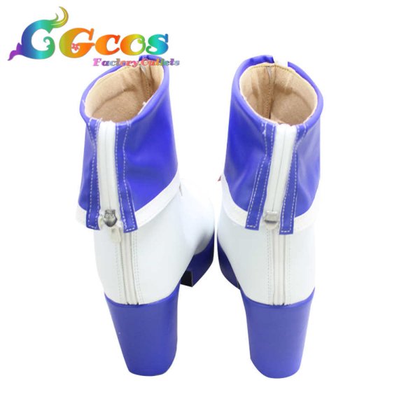 画像3: ブルーアーカイブ コスプレ靴 陸八魔アル コスプレブーツ コスプレ衣装 (3)