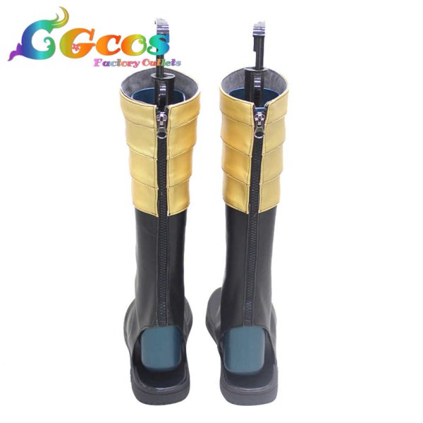 画像3: 原神 げんしん コスプレ靴 セノ Cyno コスプレブーツ コスプレ衣装 (3)