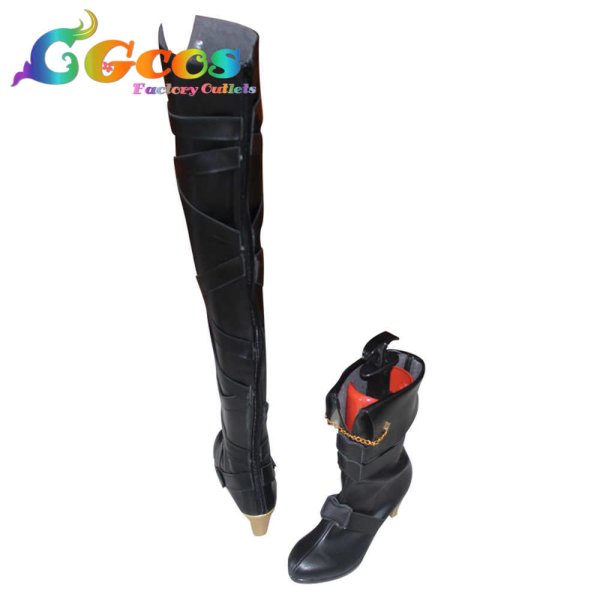 画像3: バーチャルYouTuber VTuber コスプレ靴 Aster Arcadia アスター アルカディア コスプレブーツ コスプレ衣装 (3)