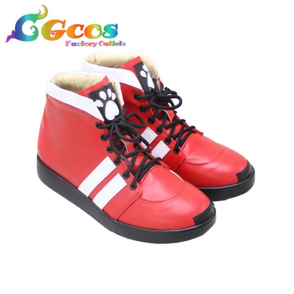 画像2: バーチャルYouTuber VTuber コスプレ靴 KMNZ ケモノズ リタ LITA コスプレブーツ コスプレ衣装 (2)