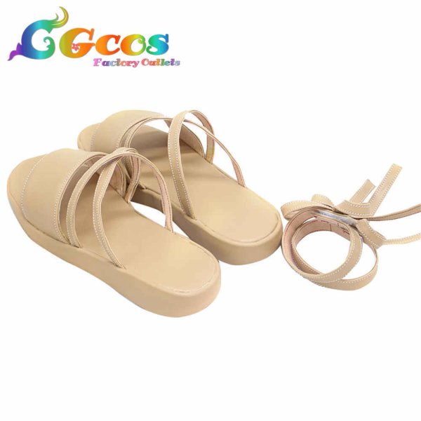 画像2: バーチャルYouTuber VTuber コスプレ靴 童田明治 コスプレブーツ コスプレ衣装 (2)